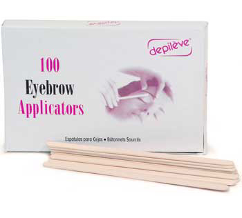 Depileve Eyebrow Applicators - 100ct